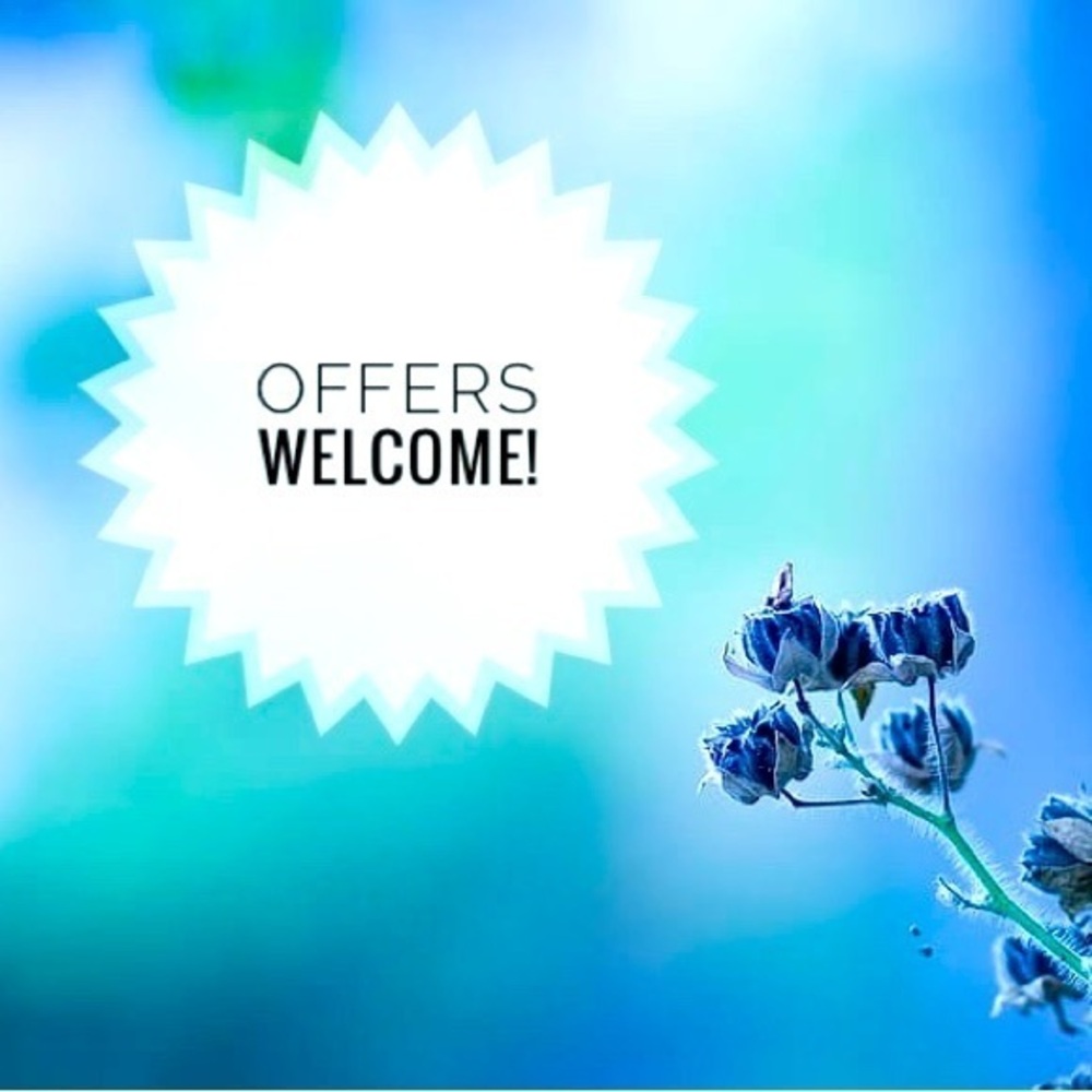 Love the item but not the price? Make me an offer!